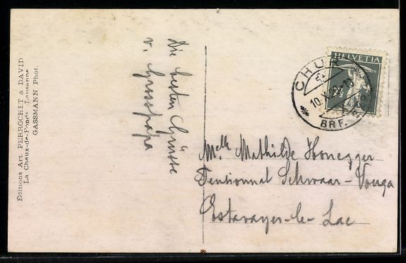 Cartoline postali: AK Chur, Kathedrale, Innenansicht – Usato da Berlin venduto da bartko-reher 1