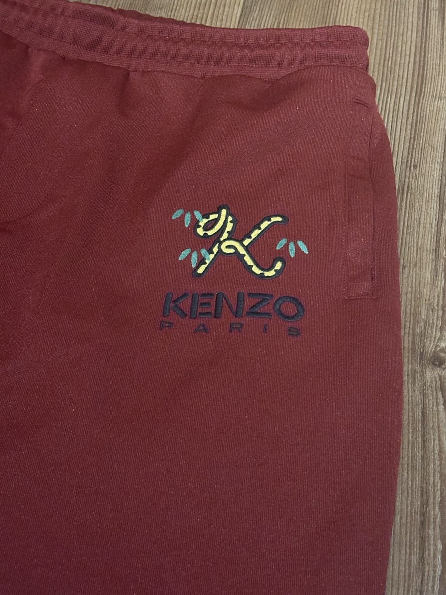 Kenzo Hosen: Kenzo Paris Joggers Rot – Neu (gemäss Beschreibung) aus Blumenstein von stnz41