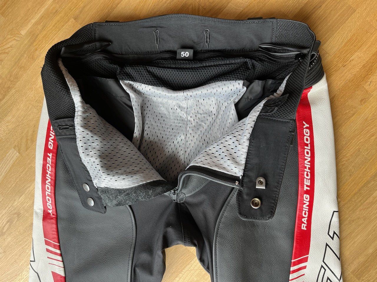 FLM Pantalons: FLM Leder Kombihose Grösse 50 – Neuf (Voir description) à Luzern par Kwak 5