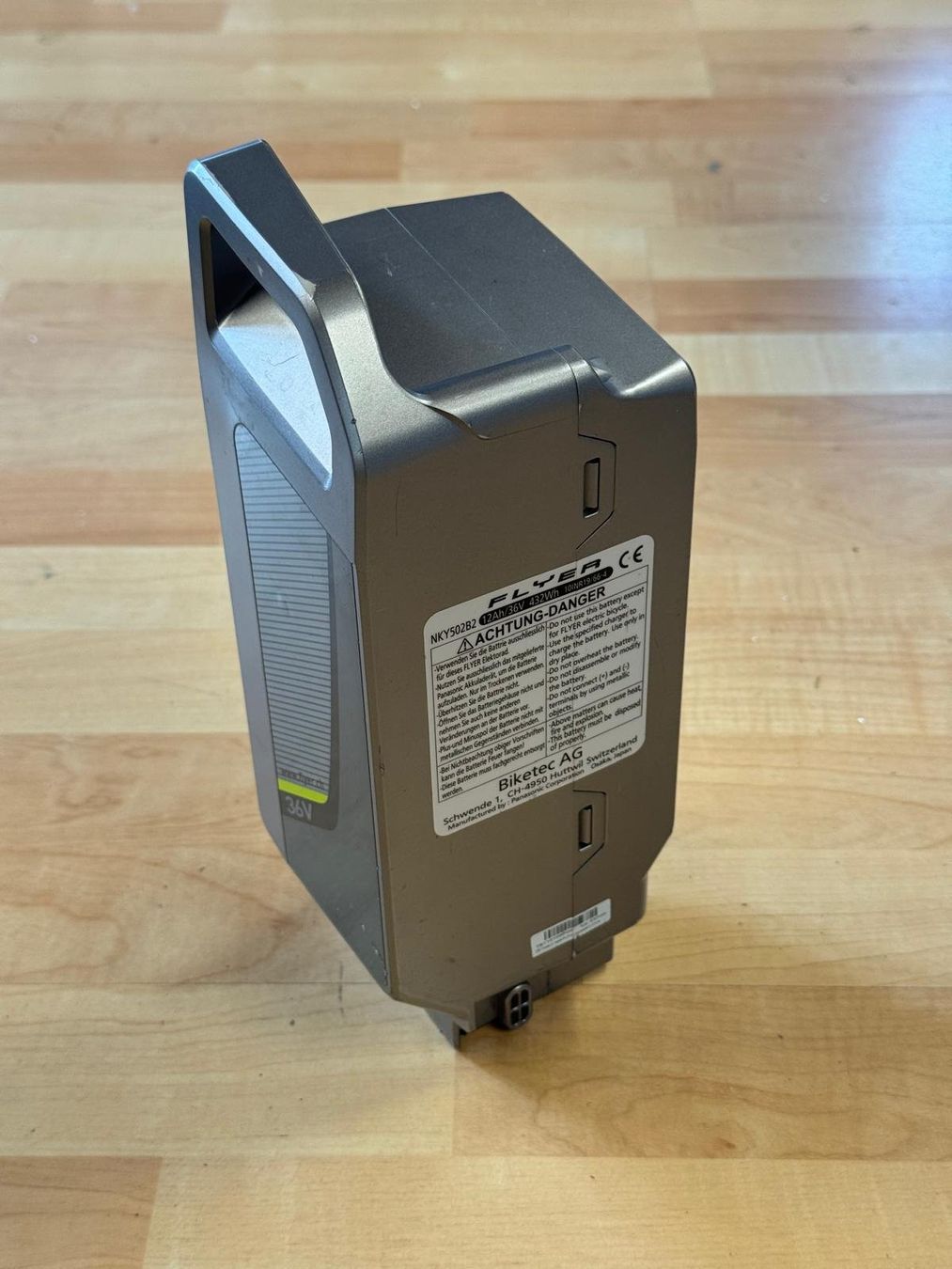 Flyer Batterie: Flyer Next Generation NKY502B2 - 6 Monate Garantie - – Usato da Aristau venduto da SwissVolts_Akkus 1