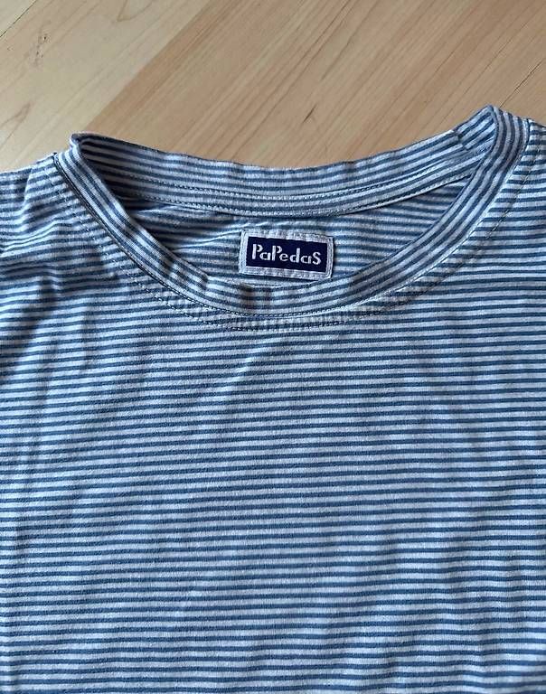 T-shirt: Cropped T-Shirt gestreift – Usato da Zürich venduto da fienne 2