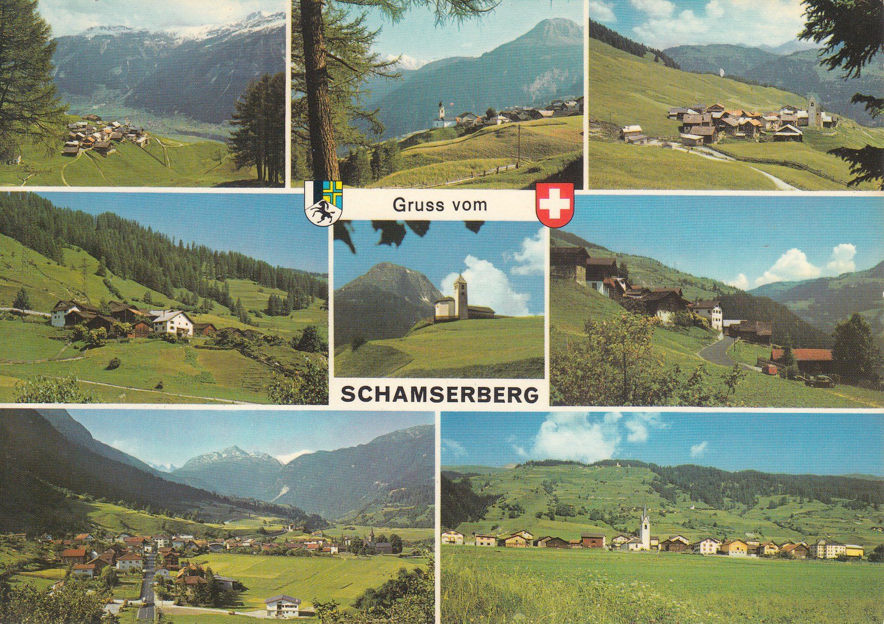 Cartoline postali: Schamserberg 1983 – Usato da Bürglen TG venduto da StampGraf