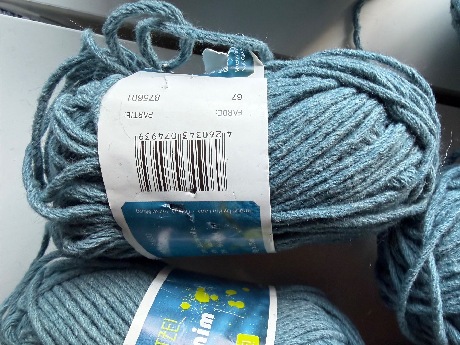 Lana: 6 Knäuel Denim Hatnut – Nuovo (secondo la descrizione) da Büsserach venduto da bor_s88m 1
