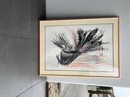 Abstrakte Bilder mit Rahmen