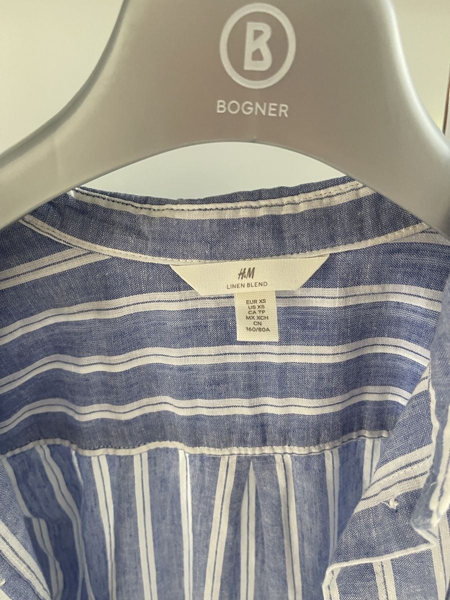 H&M Blusen: Bluse Leinen H&M Gr. XS neuwertig – Neu (gemäss Beschreibung) aus Wichtrach von Adriana222 3