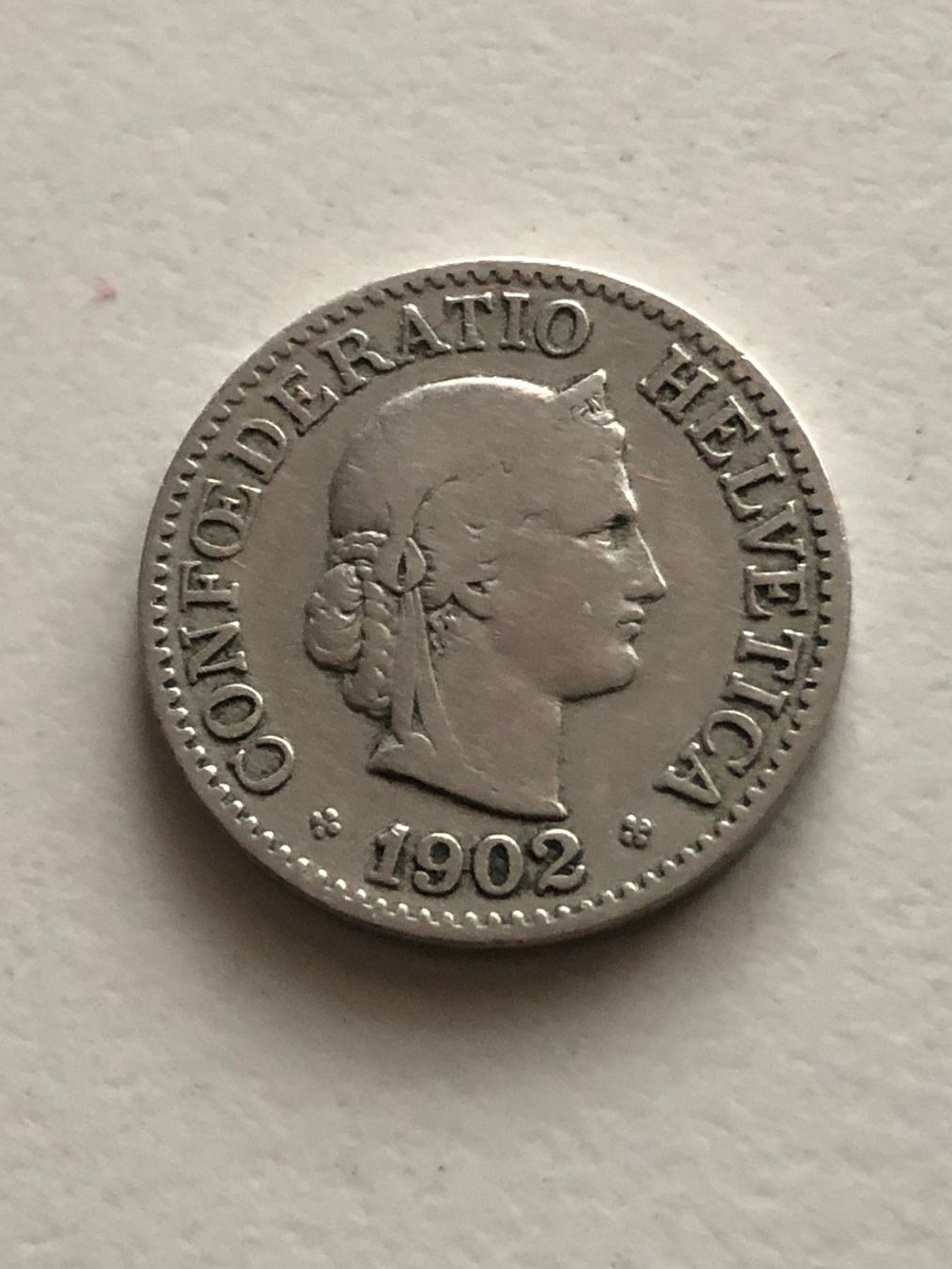 Toutes les monnaies: 10 Rp. 1902 – D'occasion à Schötz par Odpa