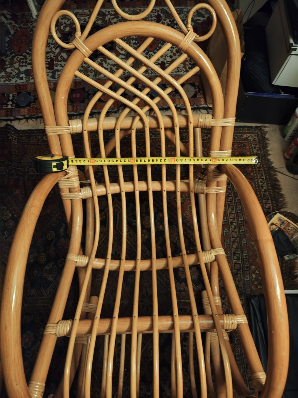 Stühle: Vintage rattan Schaukelstuhl – Gebraucht aus Schaffhausen von kab_9pzn 6