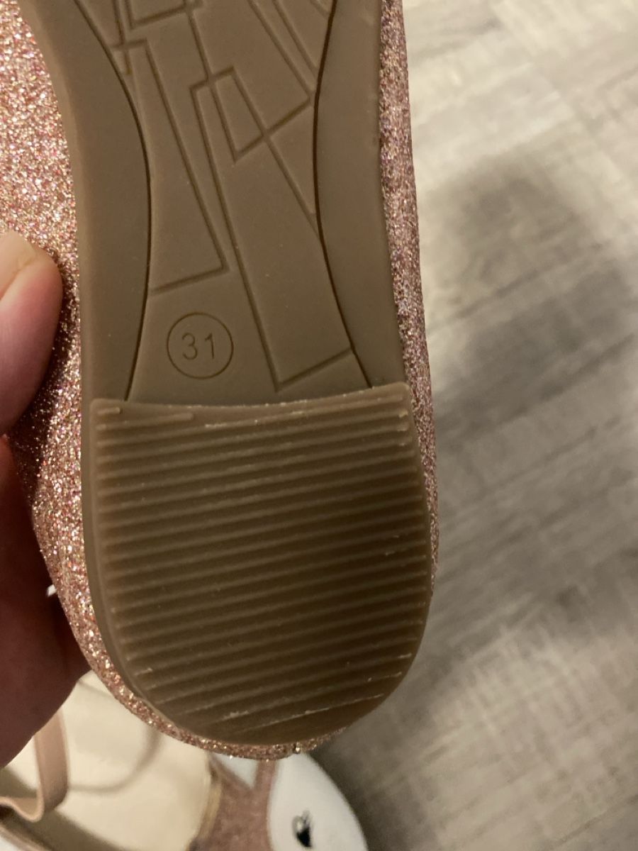 Scarpe per ragazze: Sparkly Fox Ballet Flats Sz 31 - Perfect for Fall Adventures – Usato da Zürich venduto da oosterparker 1