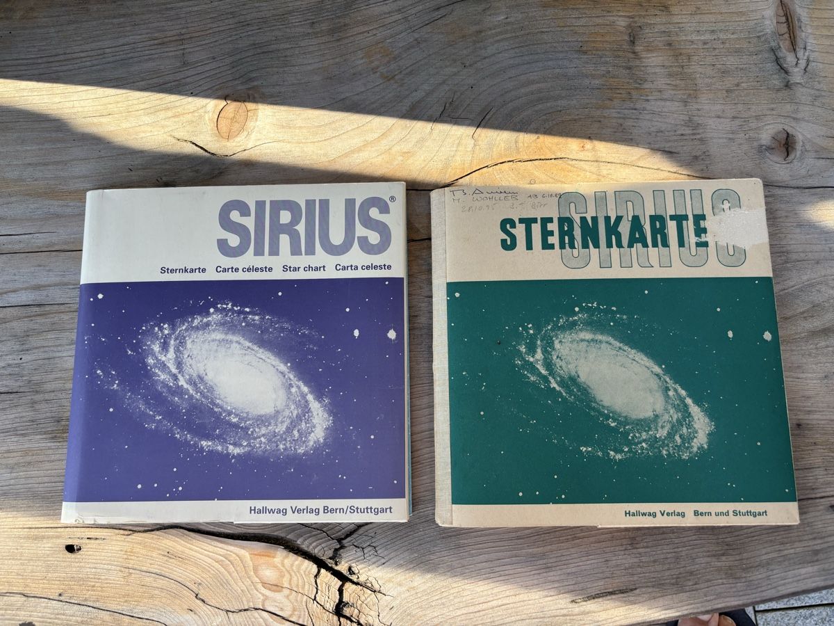Cartine & Atlanti: Sirius Sternkarten Set, Hallwag Verlag Bern – Usato da Würenlos venduto da Ashley24