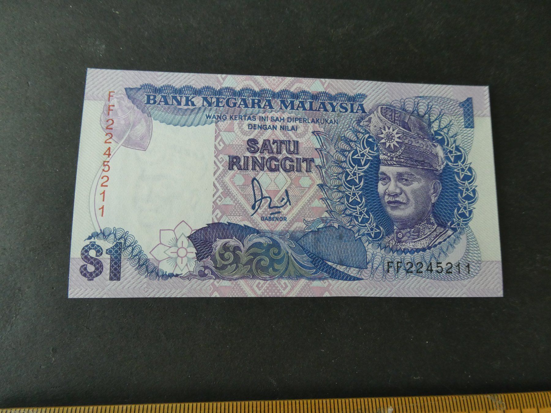 Banknoten: Malayasia,  alter Geldschein - ungefaltet – Gebraucht aus Hinterforst von Rohusri