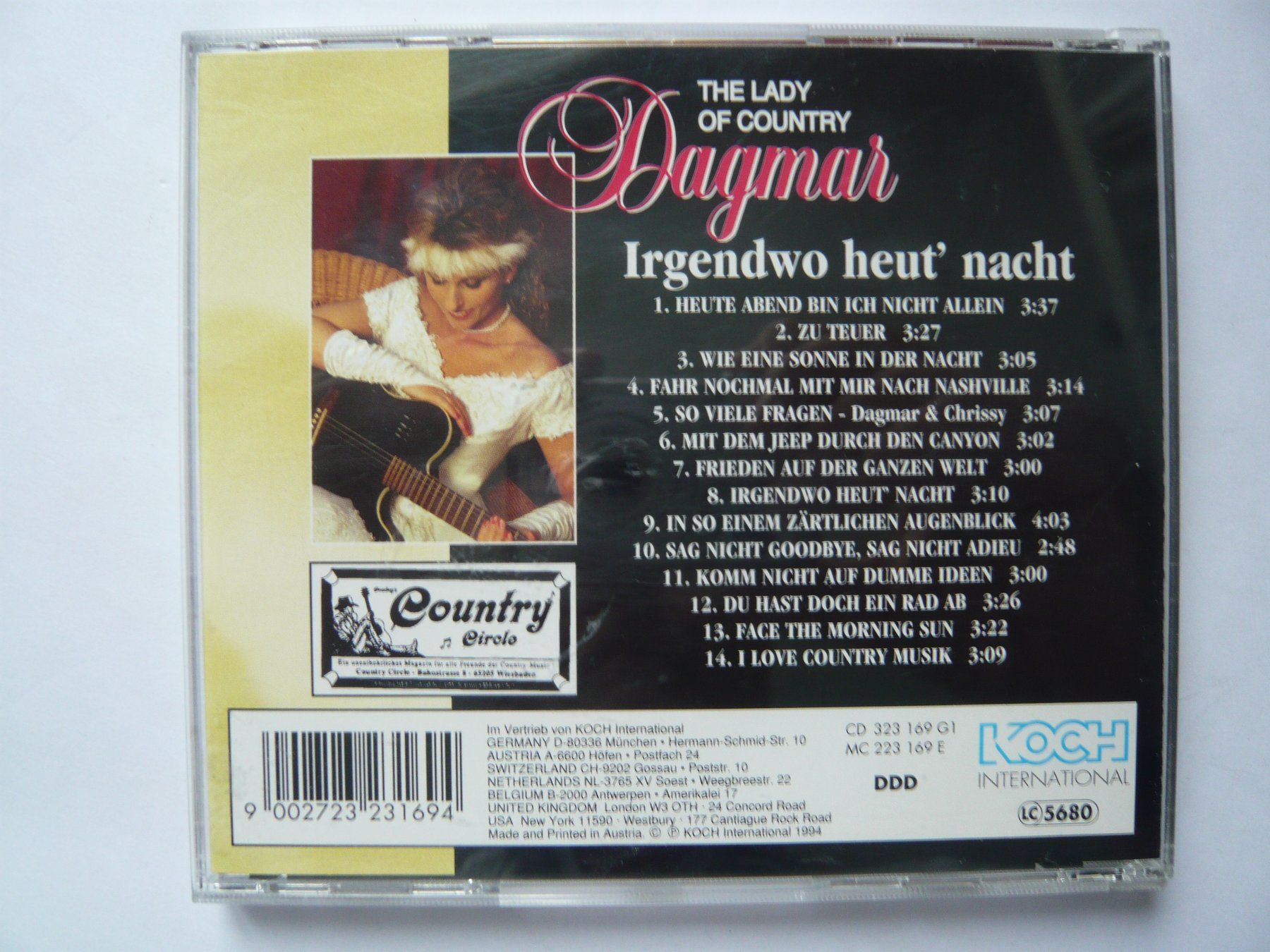 CD: DAGMAR Irgendwo heut' nacht – Usato da Winterthur venduto da Cajun 1