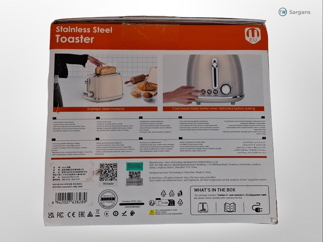 Elettrodomestici da cucina: HOCO Retro Toaster HE50 – Usato da Sargans venduto da Restwert_Sargans 1