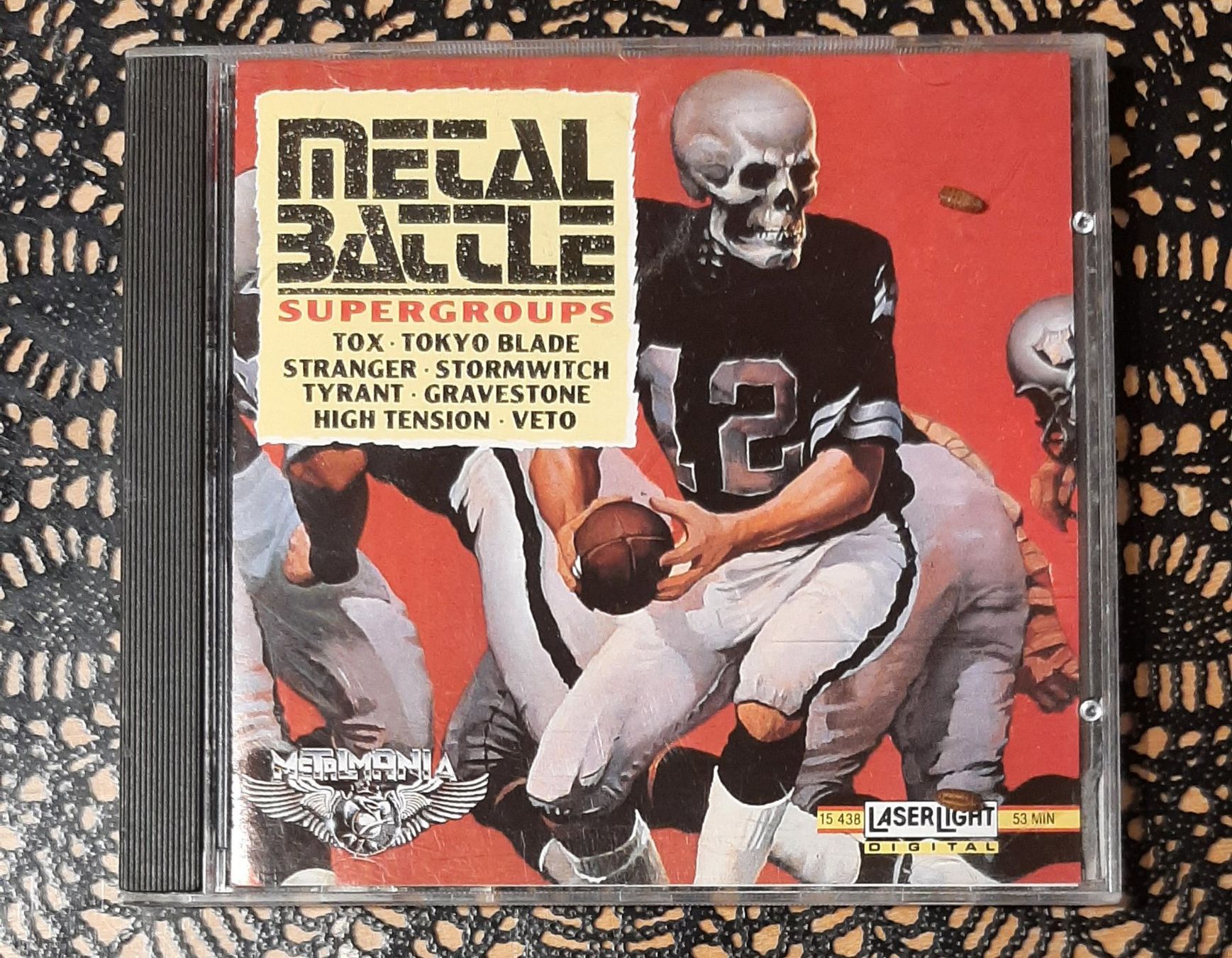 CD: Metal Battle - Supergroups, Heavy Metal Compilation 1991 – Usato da Schönenberg TG venduto da Gregordini