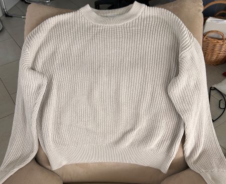 WEEKDAY Strickpullover, Beige, Gr. L, Top Zustand!
