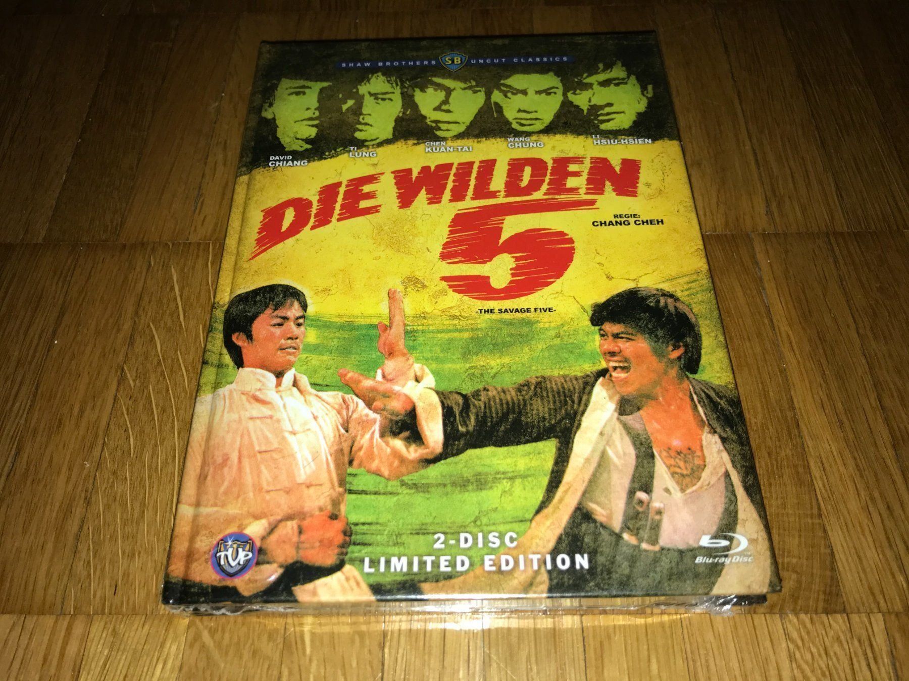 Tutti i DVDs: Die wilden 5 - MEDIABOOK - UNCUT – Nuovo e nell'imballaggio originale da Basel venduto da havsok