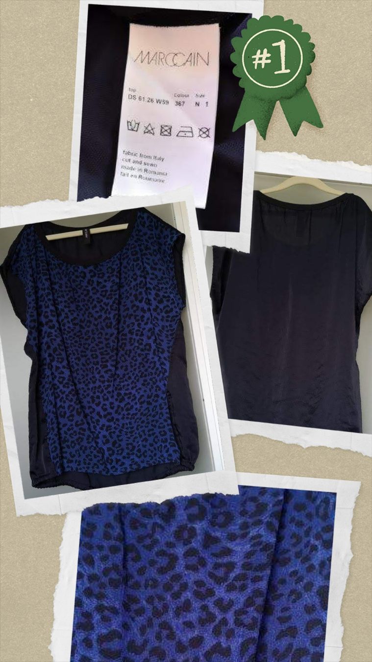 Marc Cain Camicette: Marc Cain Shirt N1 NEU!  – Nuovo e nell'imballaggio originale da Widnau venduto da Schurlibua