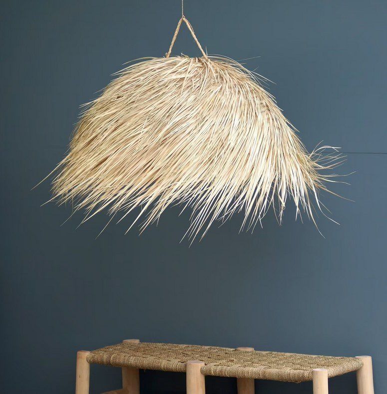 Lampadari & plafoniere: Suspension Bohème Paille 80cm - Boule – Nuovo (secondo la descrizione) da cournillens venduto da Haronn