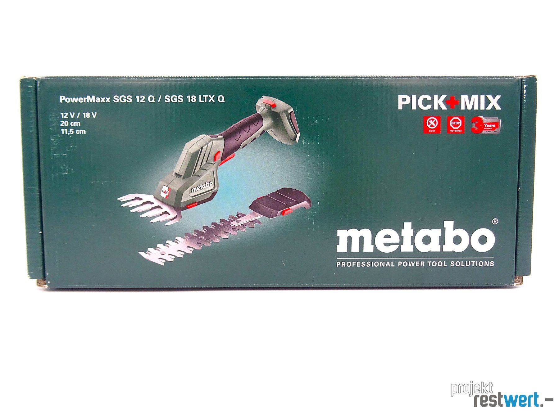 Metabo Tutti gli attrezzi: Akku-Strauch- und Gartenschere von METABO – Nuovo (secondo la descrizione) da Bülach venduto da restwert_buelach 3
