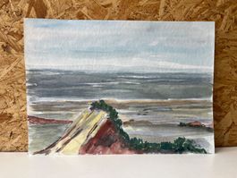 Felsen am Meer von René Bürki 1991 / Olten     (ID B5800)