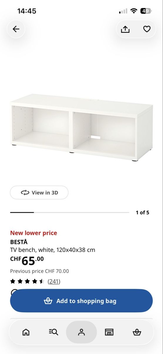 Ikea TV Möbel: IKEA besta – Neu (gemäss Beschreibung) aus Basel von ves_yxb5 3