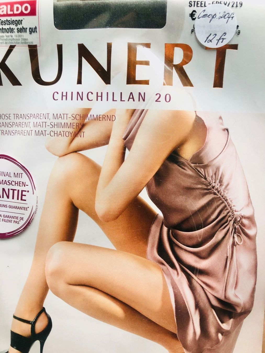 Kunert Strümpfe & Strumpfhosen: Strumpfhose KUNERT 20 Chinchilan/ 20 Fr. – Neu und originalverpackt aus Zumikon von DamenFashionShop 3