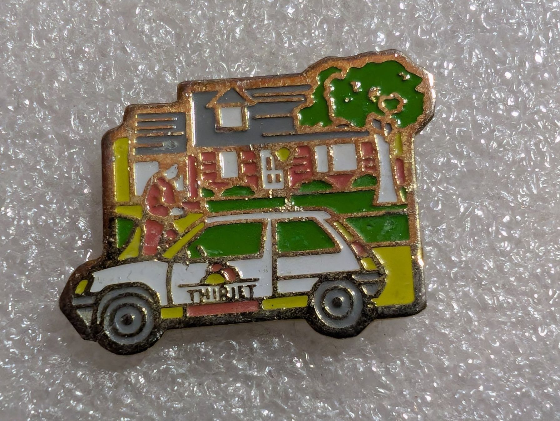 Placchette & Badge: Ansteckpin 296: Auto – Usato da Oppligen venduto da Pin-Fall-Shop