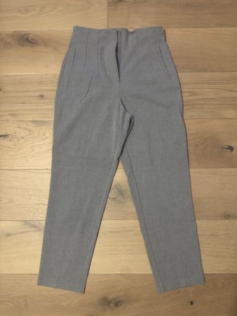 Zara Hose grau hohe Taille Grösse S guter Zustand