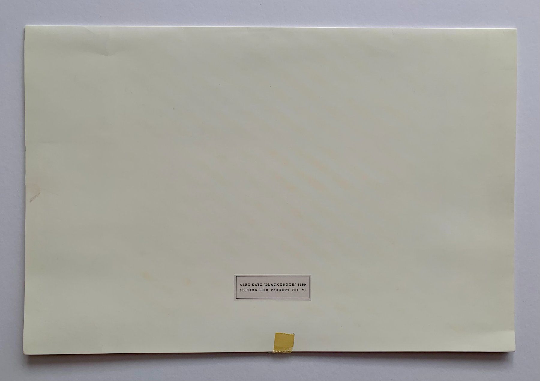 Gravures sur bois: Alex Katz, Holzschnitt – D'occasion à Regensdorf par JoergR 8