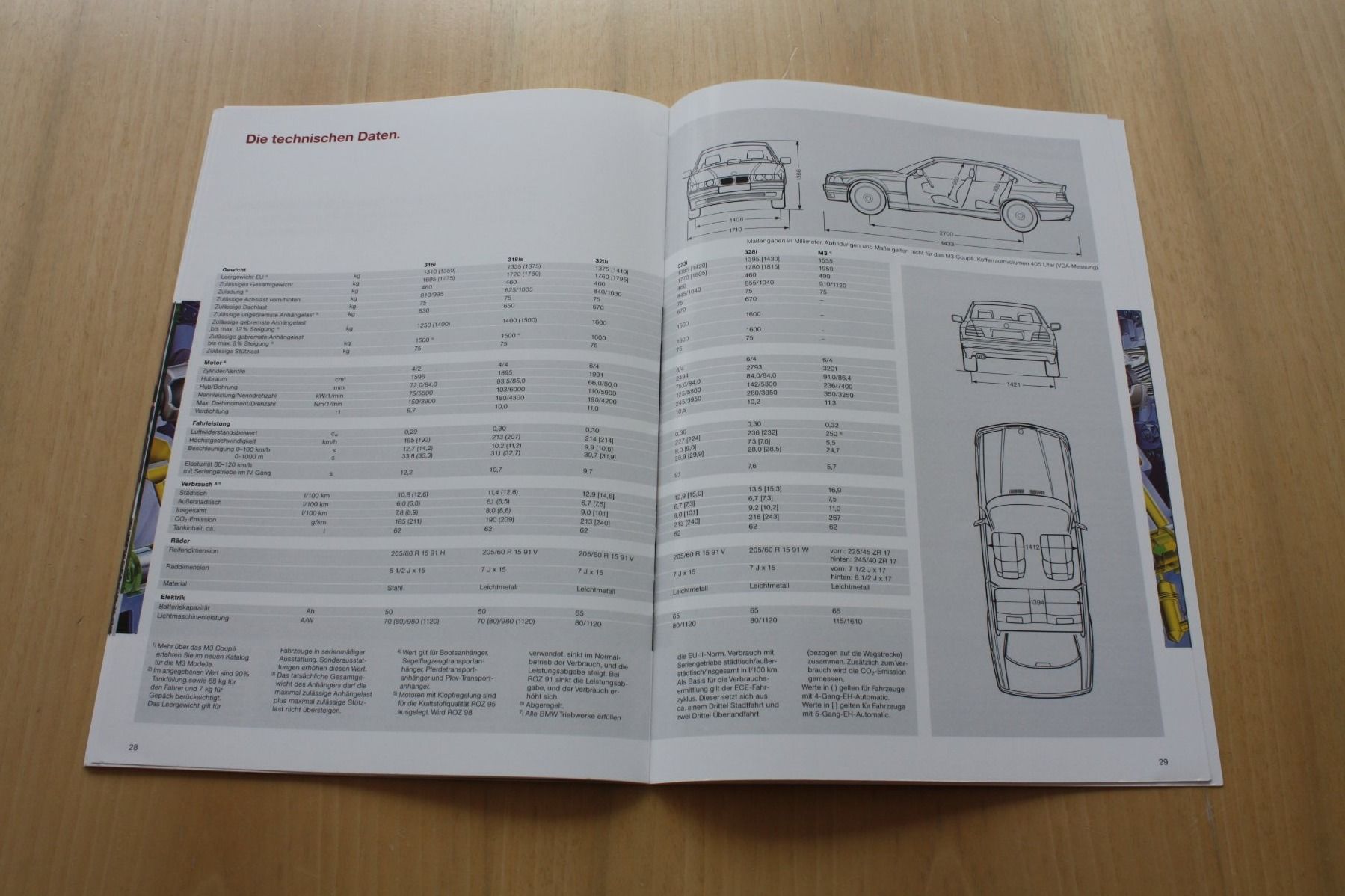BMW Documenti: BMW 3er Coupe Prospekt 1997 – Usato da Wikon venduto da erwin400 8