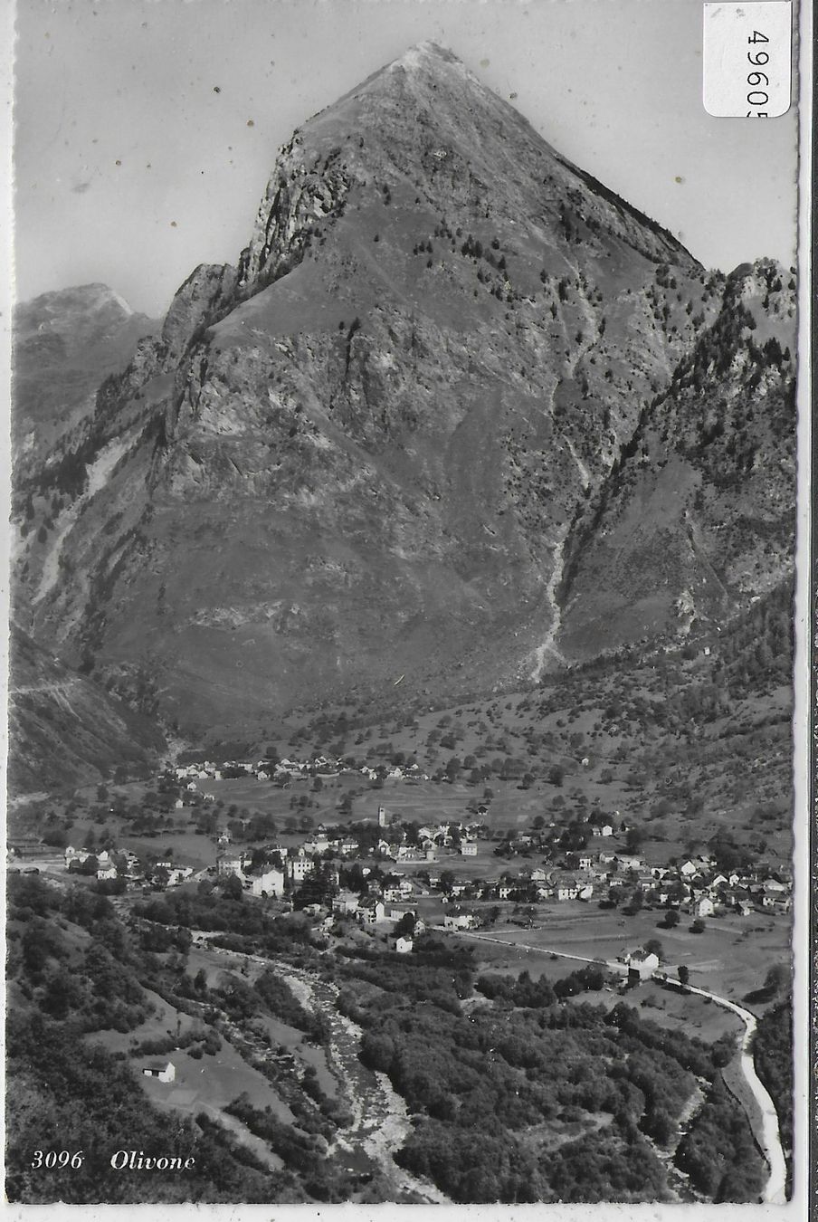Cartoline postali: Olivone - Vue generale – Usato da Ettingen venduto da Kartenplanet
