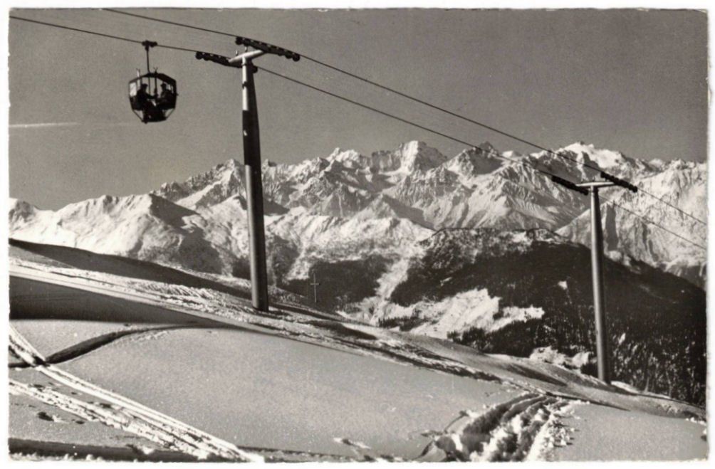 Cartoline postali: Verbier - Sessellift Médran – Usato da Binningen venduto da Mountainrider