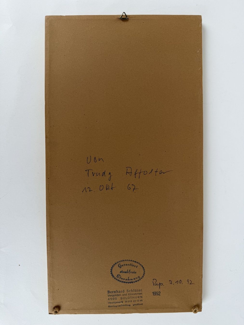 Dipinti: Blumen Zeichnung 1967 – Usato da Urtenen-Schönbühl venduto da Restwert_Schoenbuehl 2
