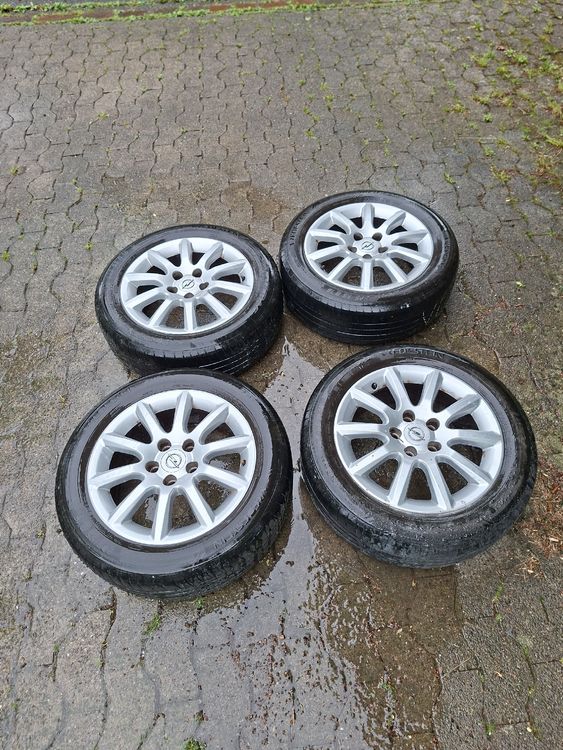 4 Kompletträder Opel 205/55 R16 Alufelgen (Gebraucht) in Müllheim Dorf ...