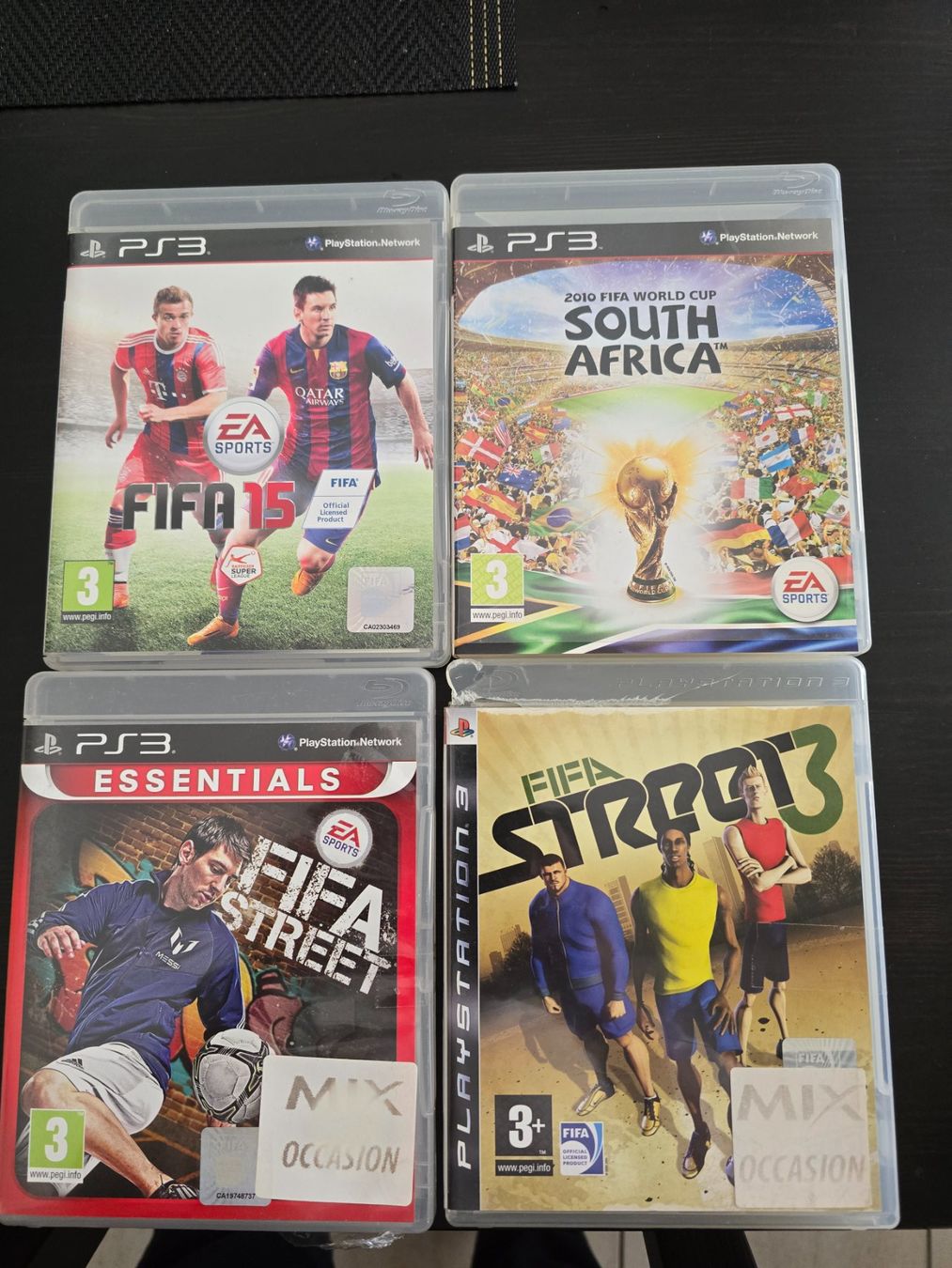 Spiele: Lot de 4 jeux fifa pour ps3 – Gebraucht aus Tramelan von Nirdan