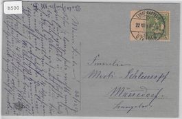 J8 Mi. 134 Ebnat-Kappel 22.XII.17 nach