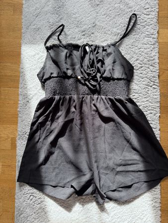 Jumpsuit schwarz Grösse XL guter Zustand