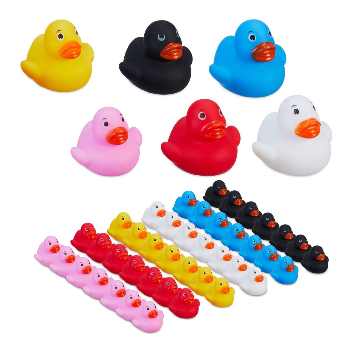 Spielzeuge: Badeenten 3 x 4 x 4cm 48er Set bunt – Gebraucht aus Gerlafingen von Tsuru