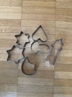 Formine per biscotti natalizi, set da 6 pezzi! Nuove.