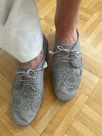 Sommer - Halbschuhe Gr. 40 Leder!