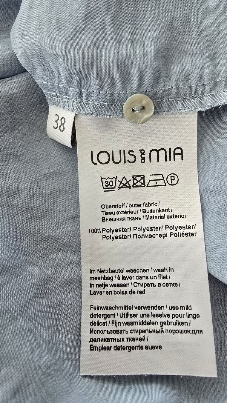 Blusen: Bluse Louis and Mia 38 blau Polyester – Neu (gemäss Beschreibung) aus Untereggen von cla_kb2w 4