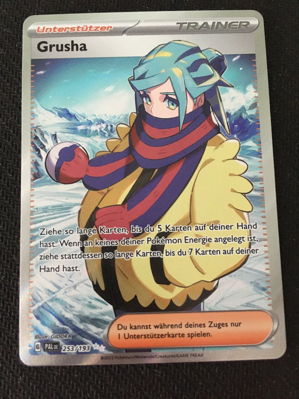 Pokémon Carte collezionabili: PAL 253 Grusha - Pokémon - Kampfstile - DE – Nuovo (secondo la descrizione) da St.Gallen venduto da Punktchen01