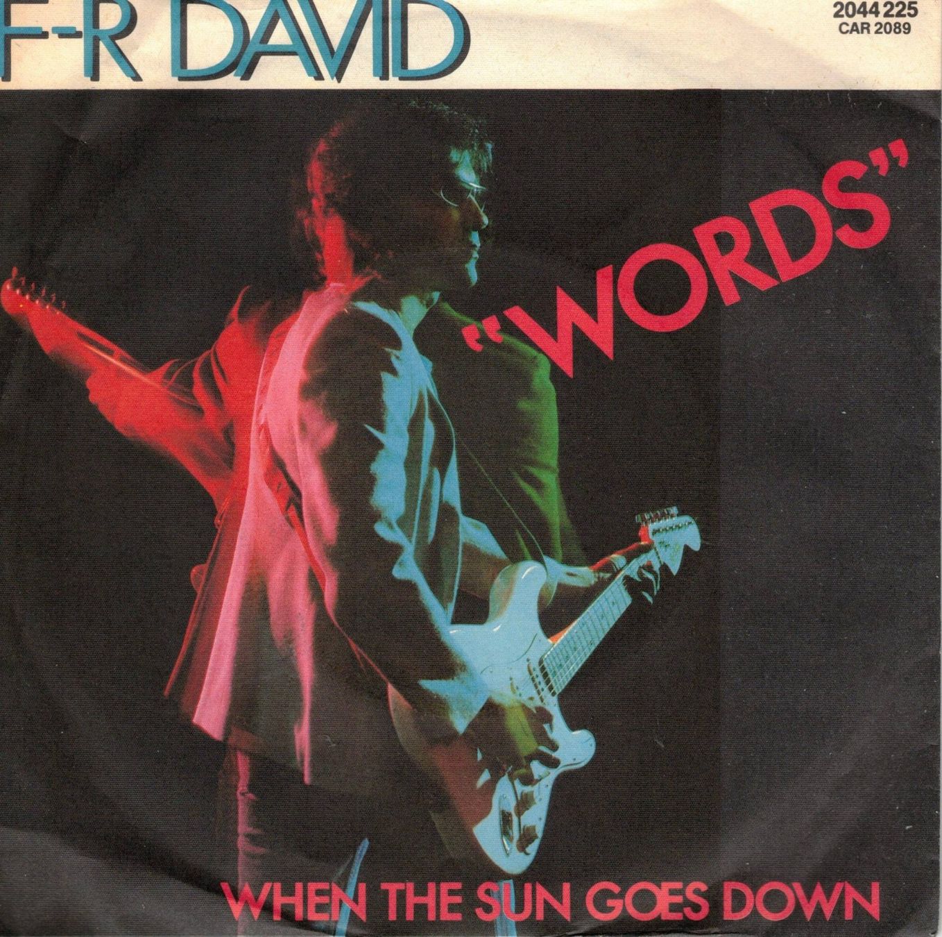 Dischi in vinile: Single7  F-R David  --  Words – Usato da Oberwil (Dägerlen) venduto da thespecials