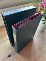 Ringbinder leer für Karten + Briefe mit Box und 8 Einlageblä