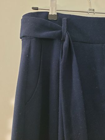 King Louie Rock blau mit Gürtel Gr. 38