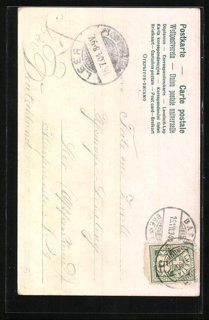 Cartoline postali: Basel, Stadttheater und Kunsthalle mit S – Usato da Berlin venduto da bartko-reher 1
