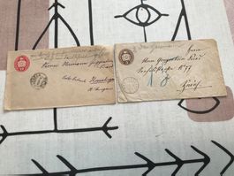 8 alte Briefumschläge Schweiz - 1873 - 1925 (900-20)