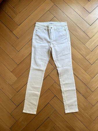 CAMBIO - Jeans weiss 40