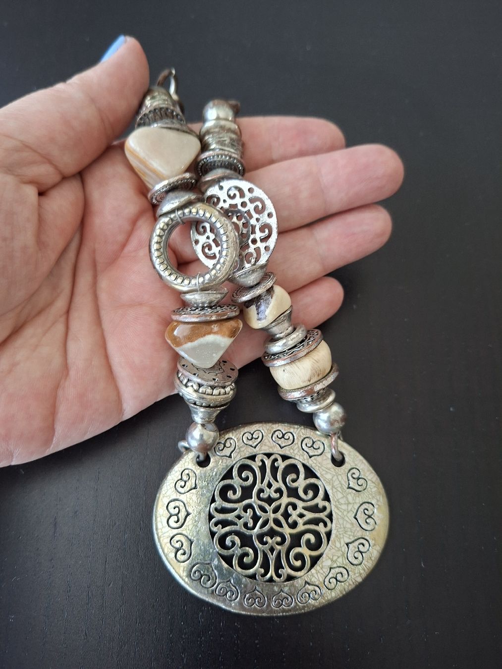 Ketten: Collier Statement Bohème H. Dubin Vintage Chic – Neu (gemäss Beschreibung) aus Lutry von Sim_Sta 6