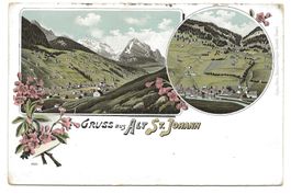 Gruss aus Alt St. Johann (SG) Toggenburg - Litho um 1900
