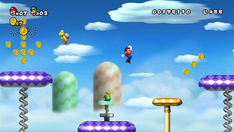 Nintendo Giochi: Wii New Super Mario Bros. Marios Abenteuer – Usato da Schüpfheim venduto da Game-Paradis 9